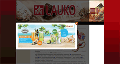 Desktop Screenshot of lauko.sk