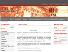 Tablet Screenshot of eshop.lauko.sk